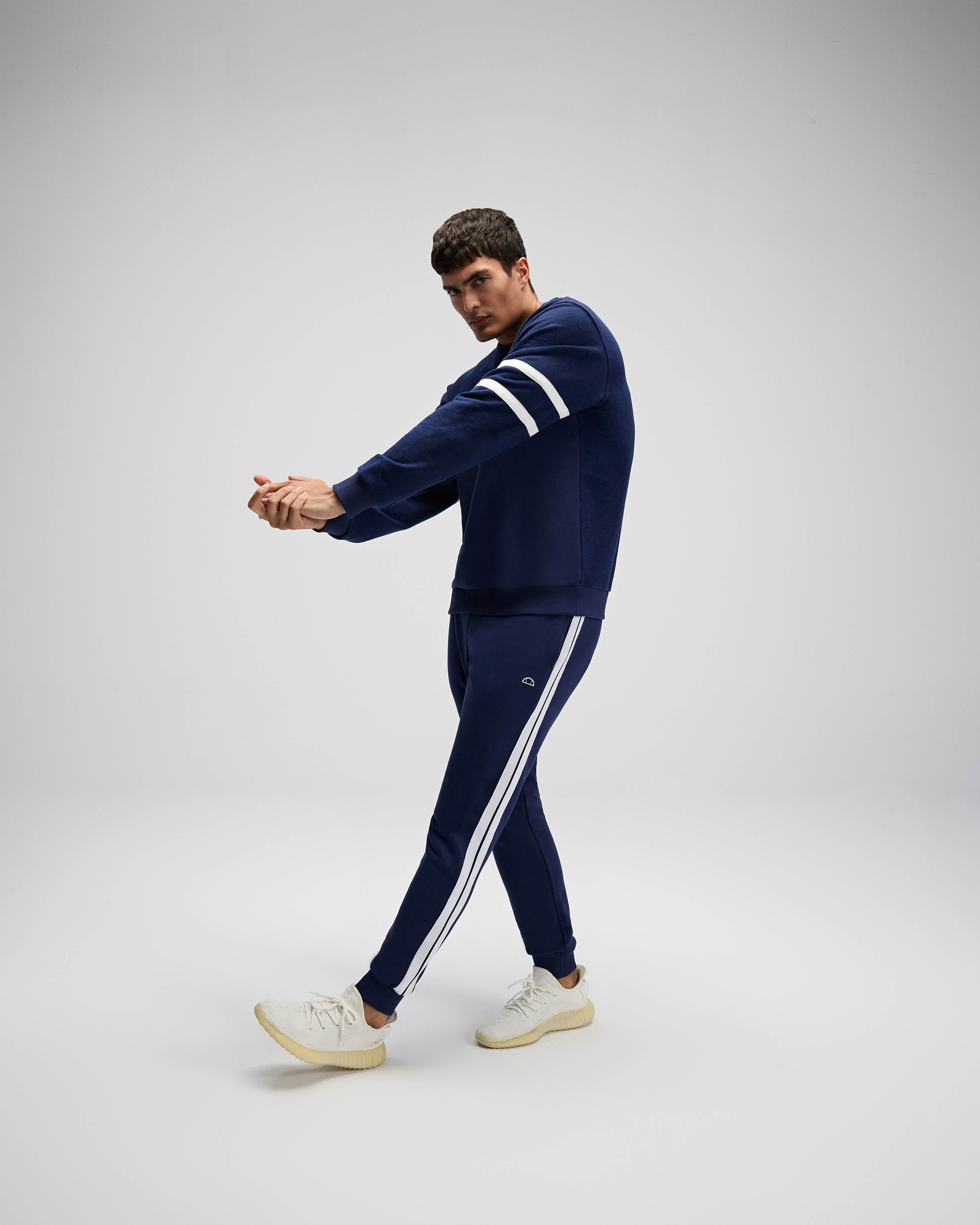 Ellesse Erkek Sweatshirt Em618-Nv