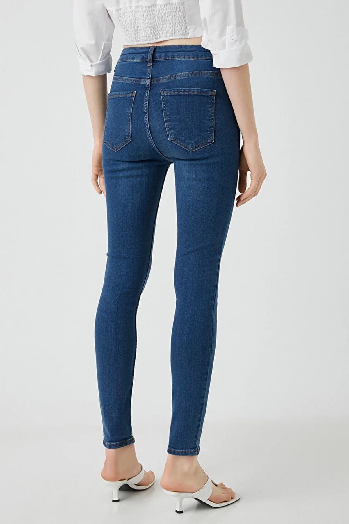 Koton Kadın Jean Pantolon 22247