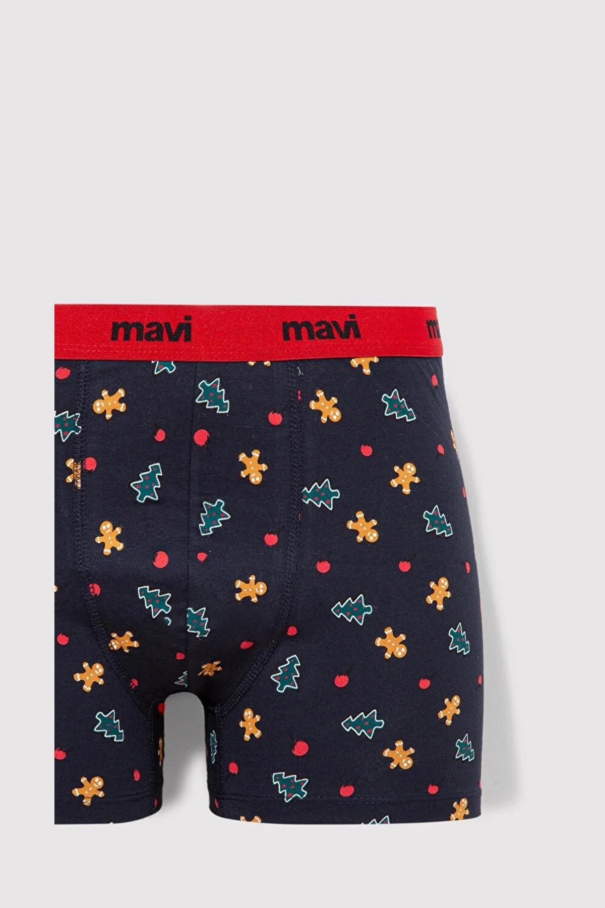 Mavi Koyu Lacivert Erkek Boxer M092252-70