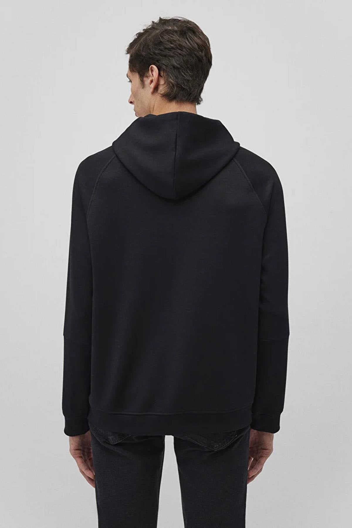 Mavi Kapüşonlu Erkek Sweat M0S10250-9