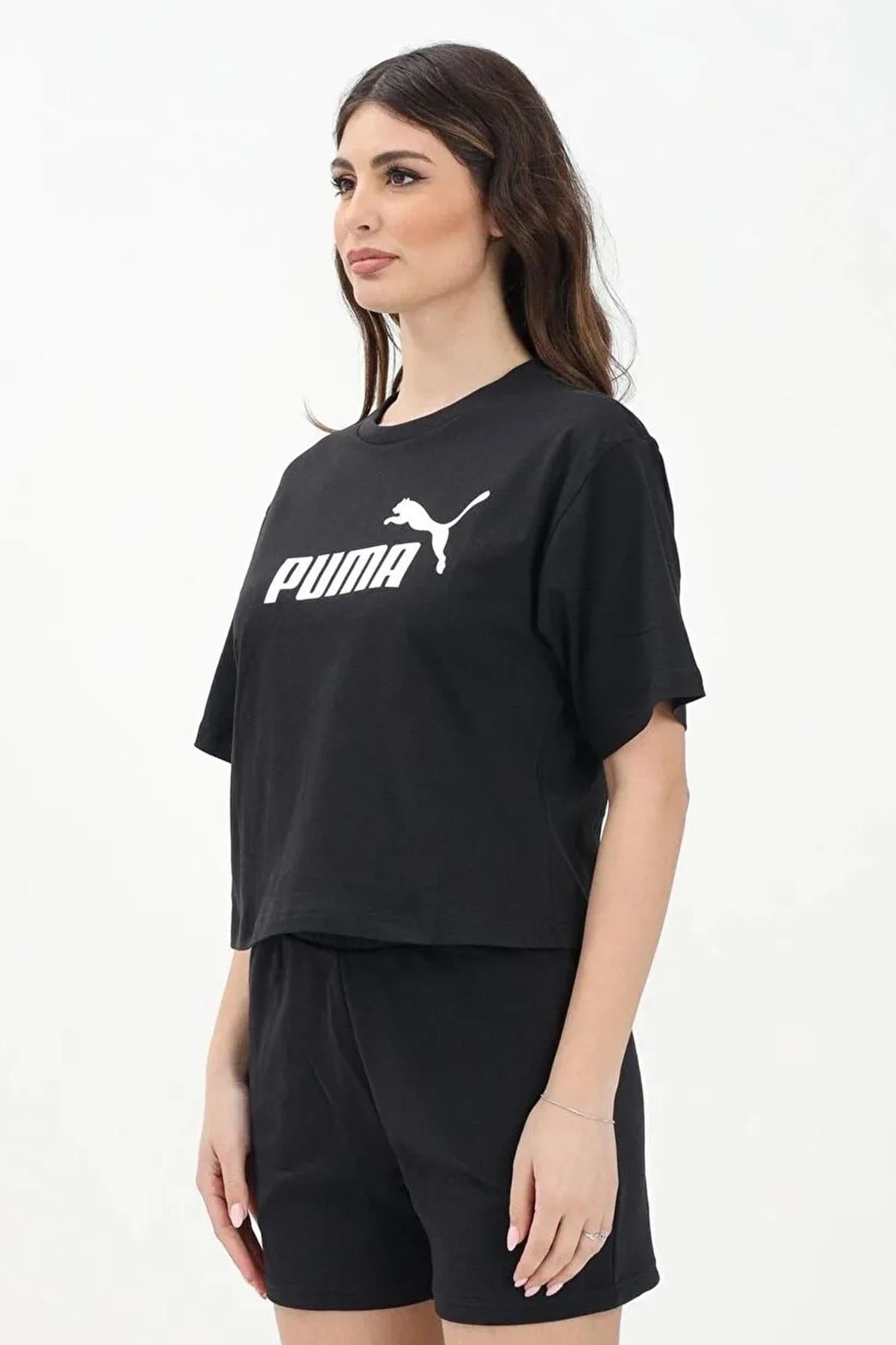Puma Ess Cropped Kadın Tişört 68497201
