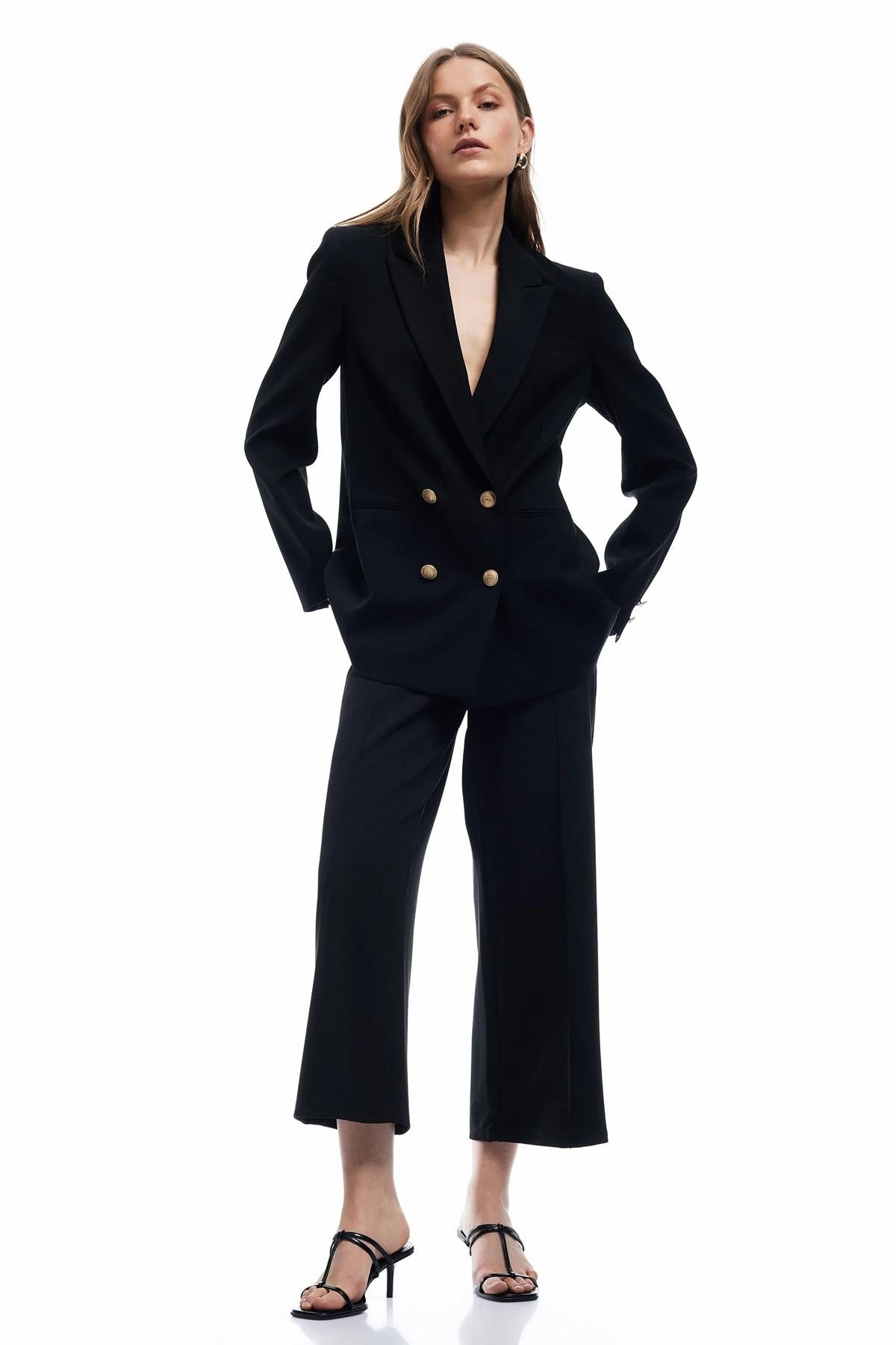 Koton Kadın Pantolon 6Wak40024Ek999