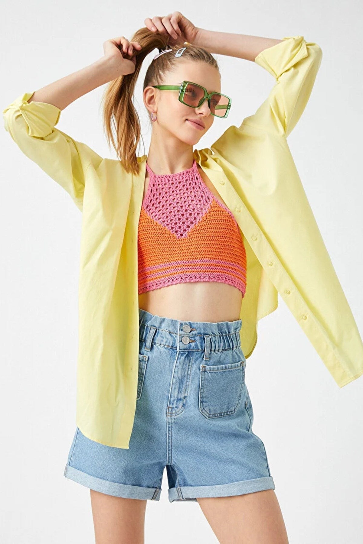 Koton Kadın Jean Şort  22627