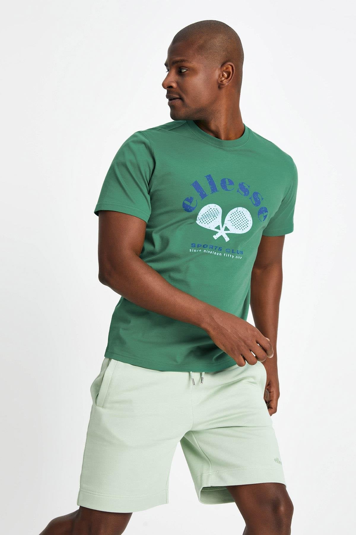 Ellesse Erkek Tişört EM183-GRN