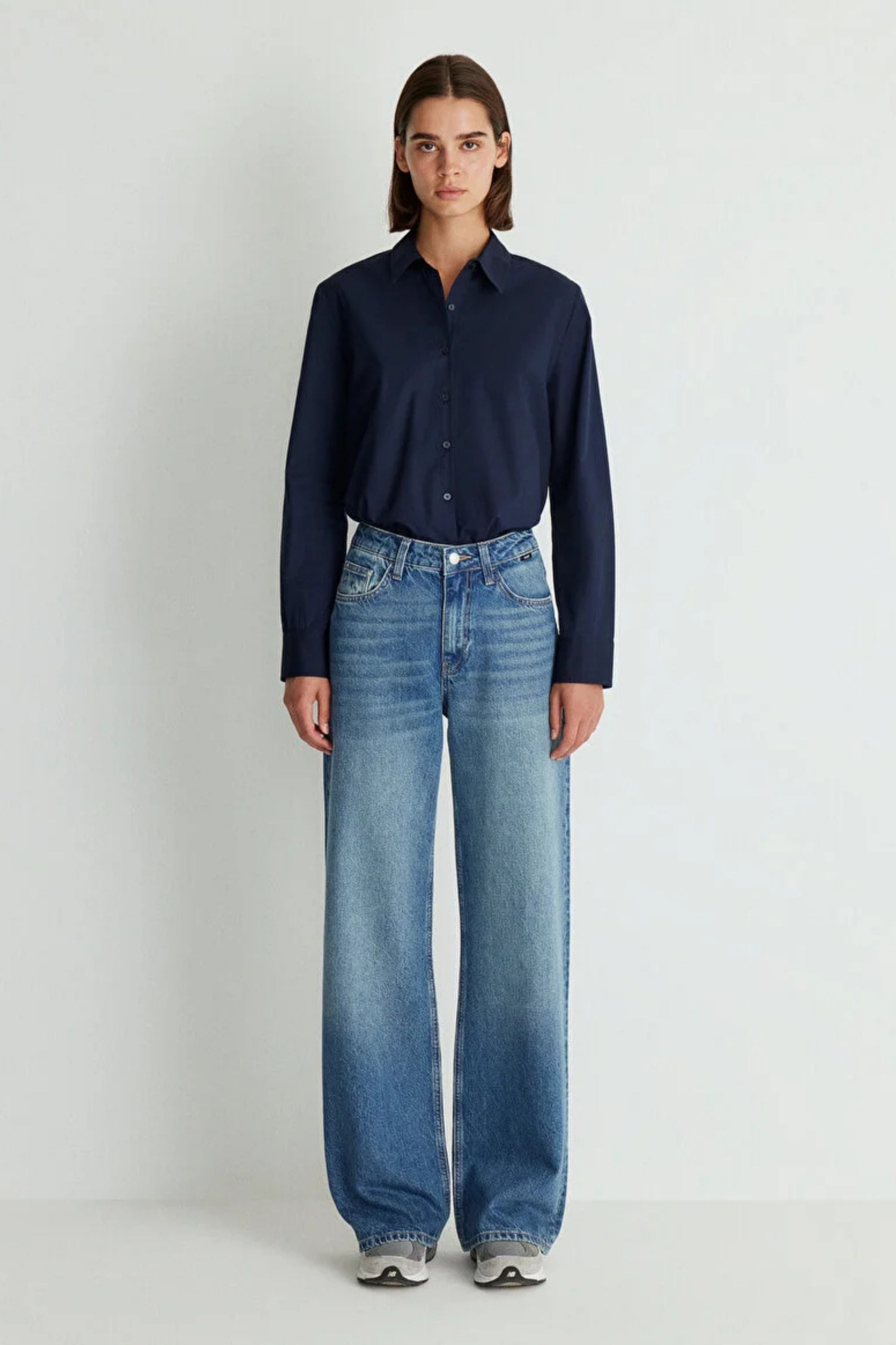 Mavi Malıbu Mid Brushed Kadın Jean Pantolon M1010152-87779