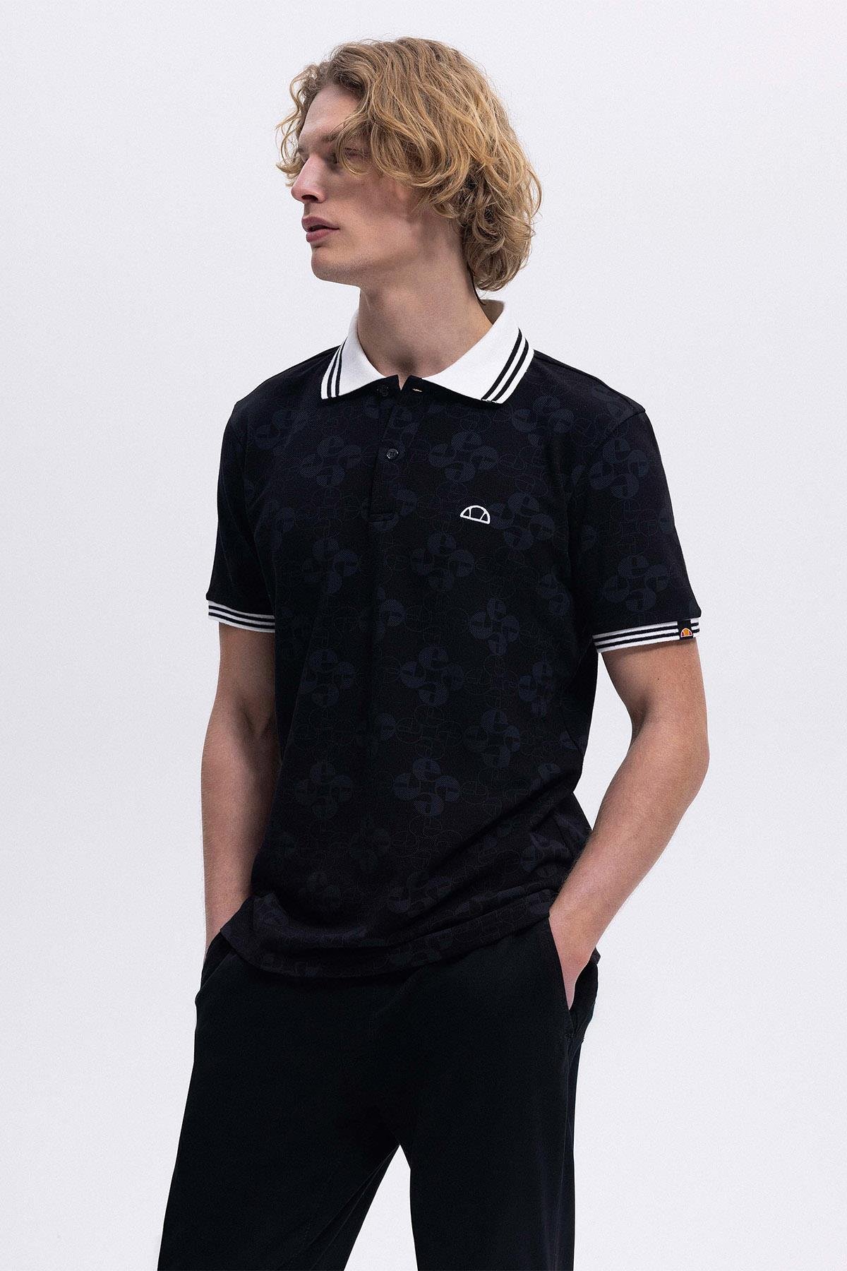 Ellesse Erkek Polo Yaka Tişört EM381-BK