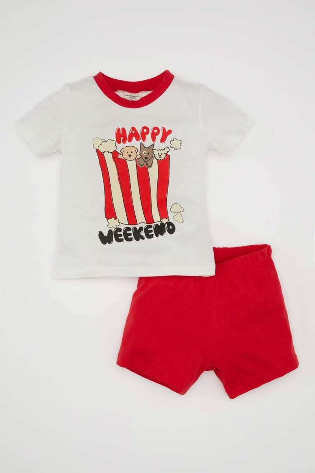Defacto Erkek Bebek Pijama Takımı C5199A5Aaa