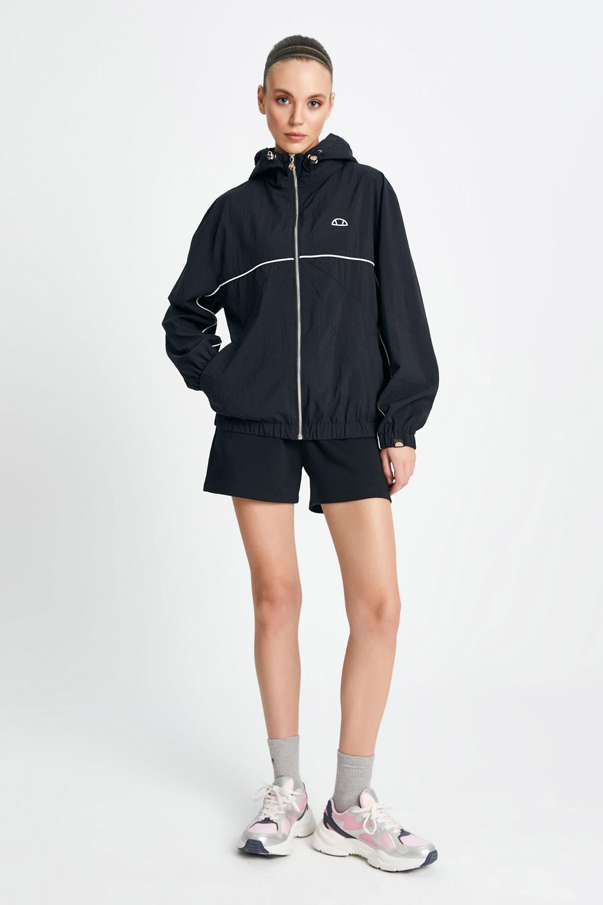 Ellesse Kadın Fermuarlı Ceket EF100-BK