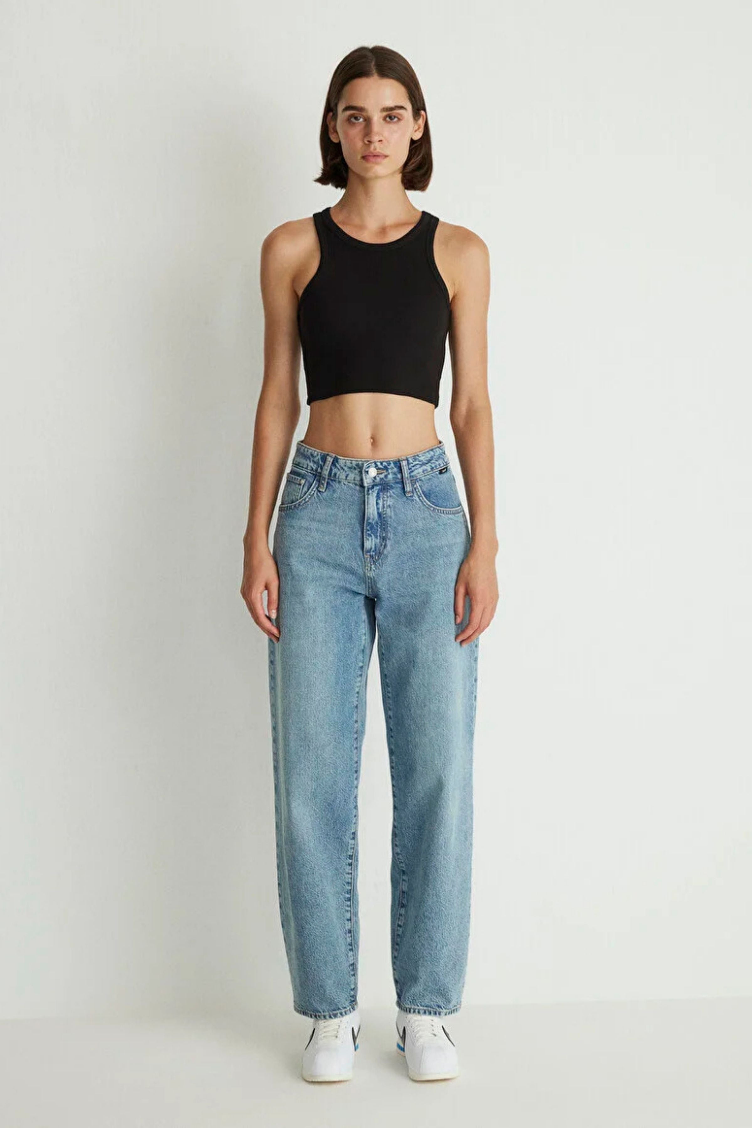 Mavi Leıla Mid Blue Kadın Jean Pantolon M1010600-87776