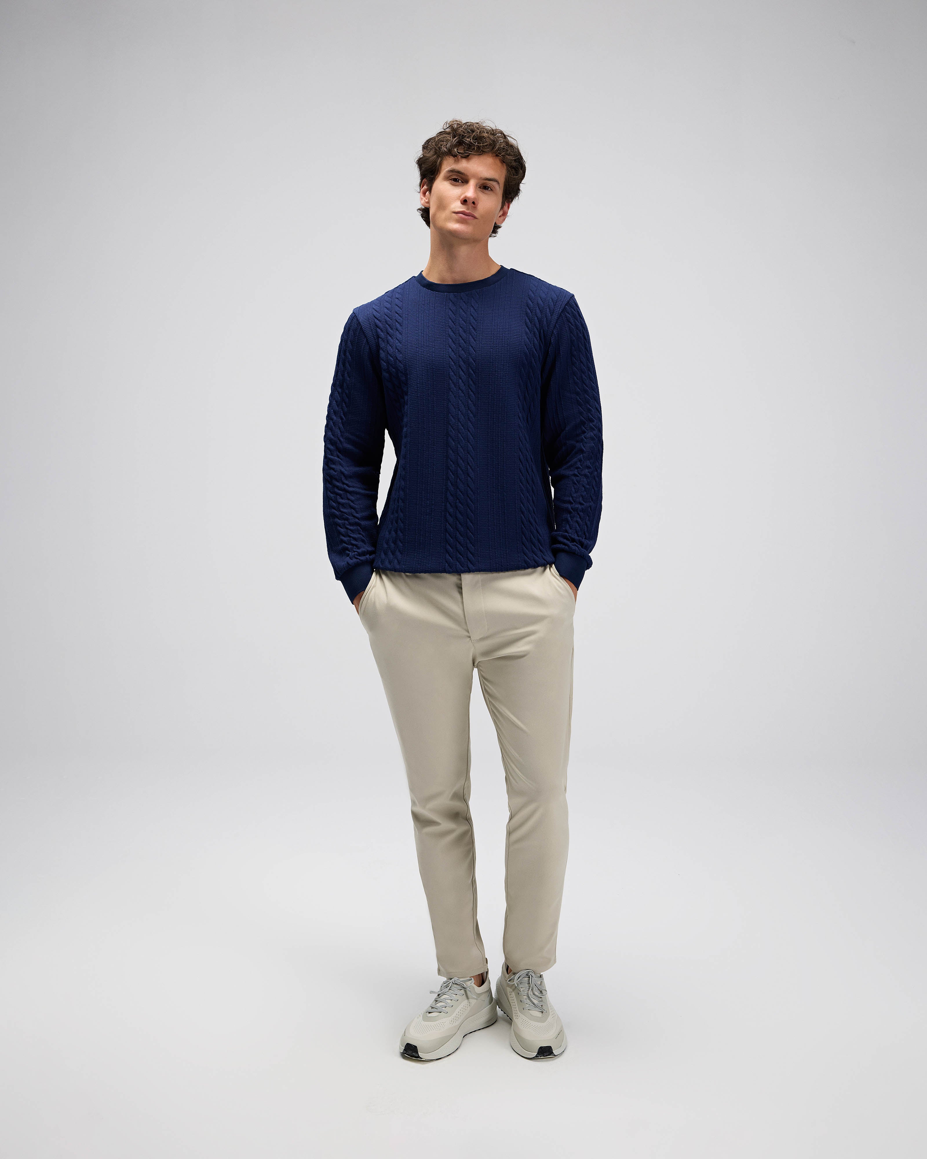Ellesse Erkek Sweatshirt Em623-Nv