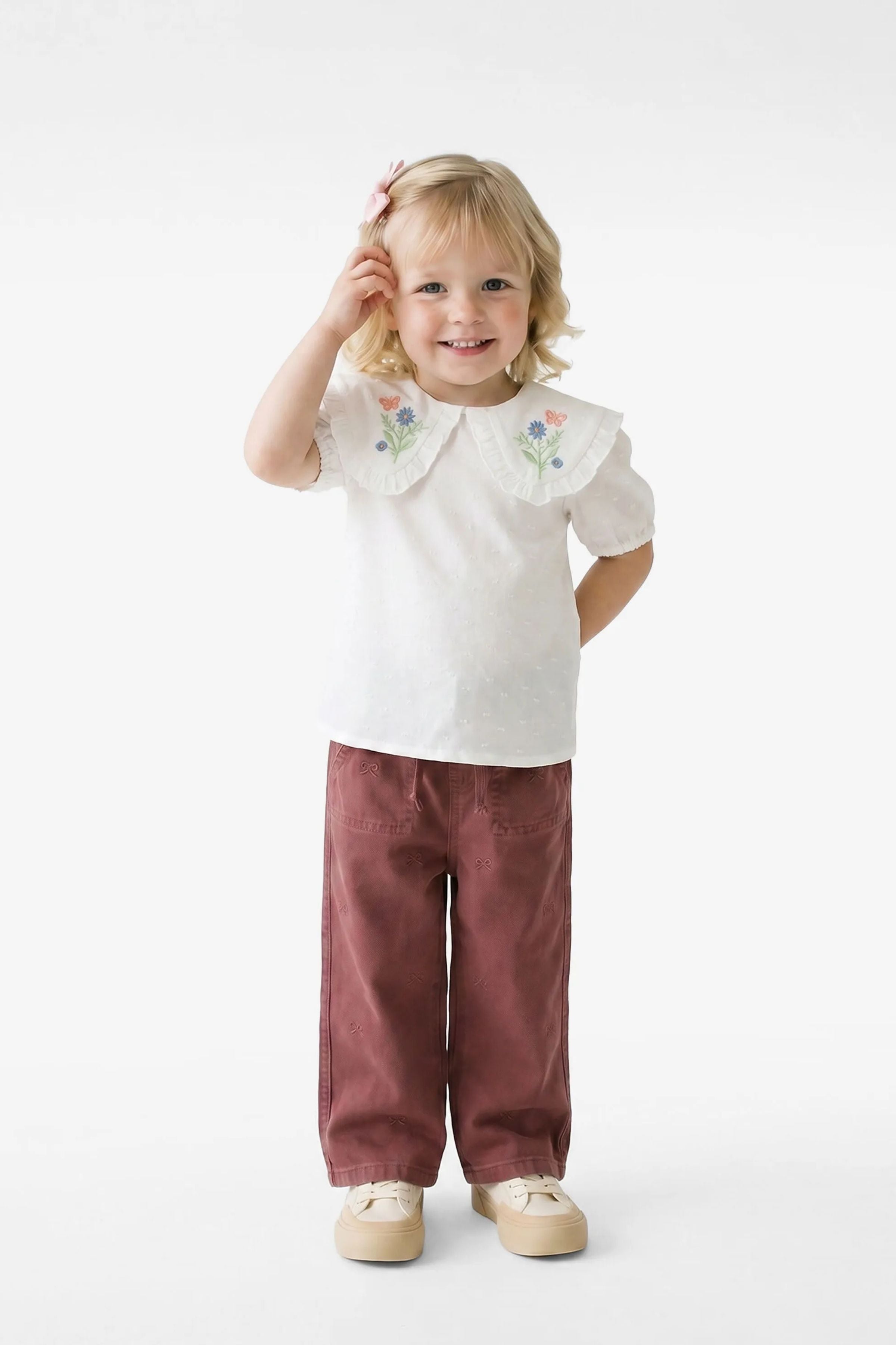 Koton Kız Bebek Bluz 6smg60062aw000