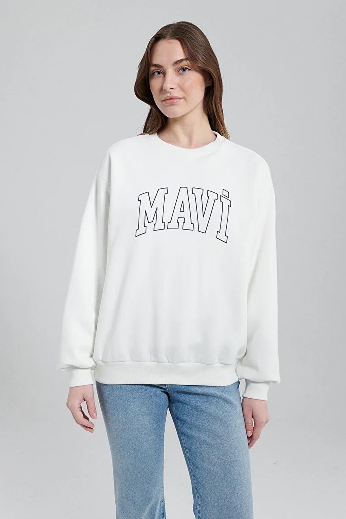 Mavi Logo Kadın Sweat M1611192-7