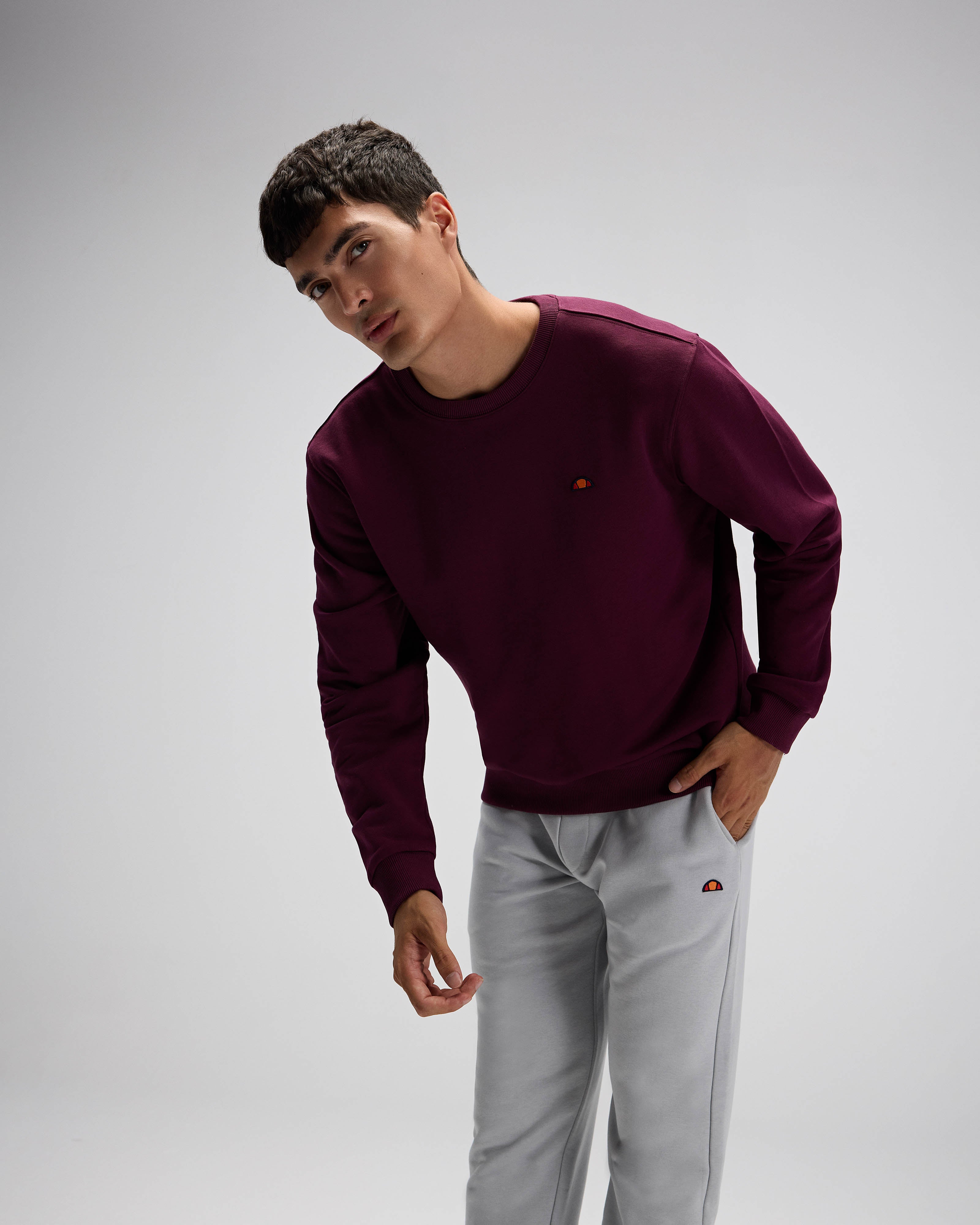 Ellesse Erkek Sweatshirt Em579-Brd
