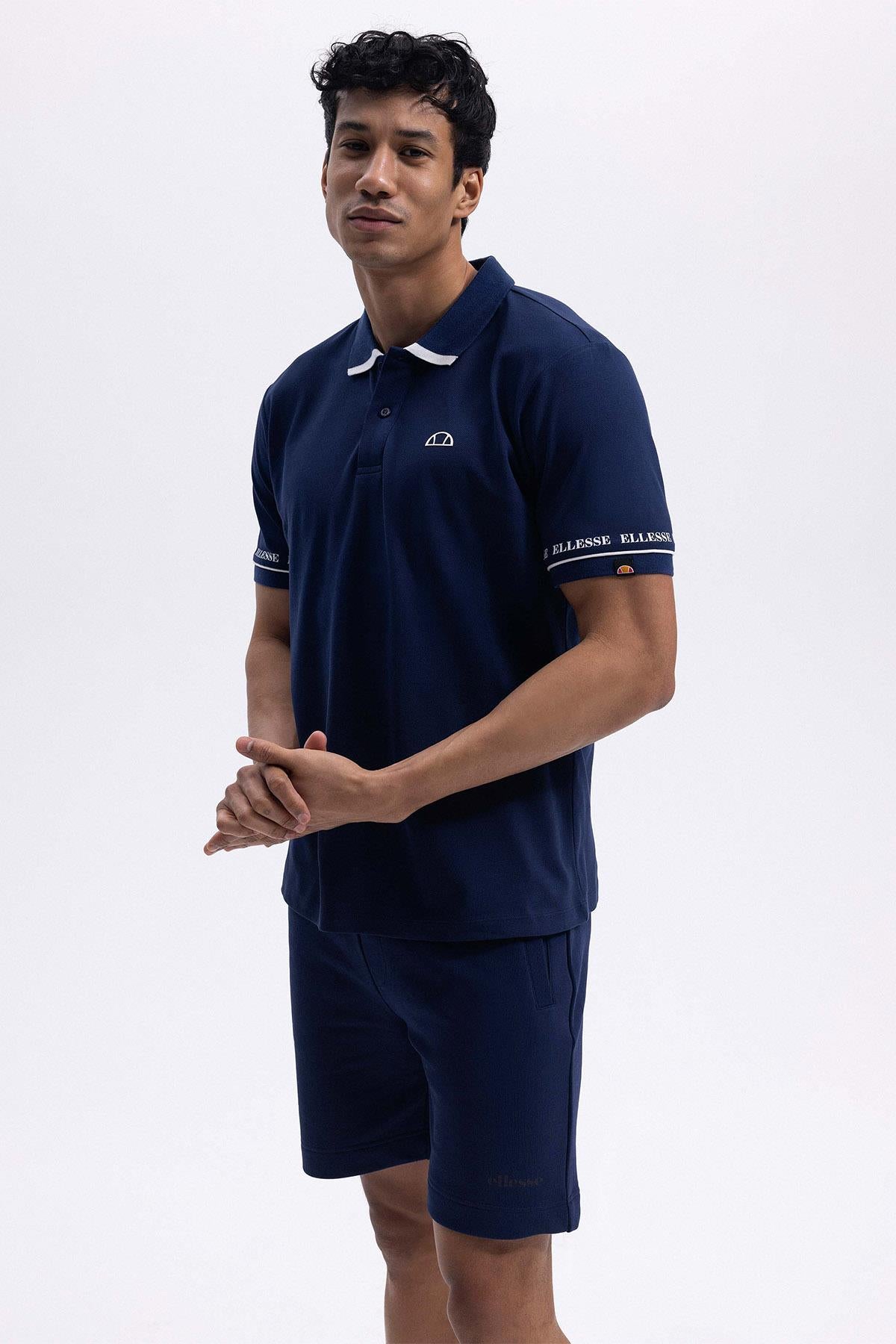 Ellesse Erkek Polo Yaka Tişört EM407-NV
