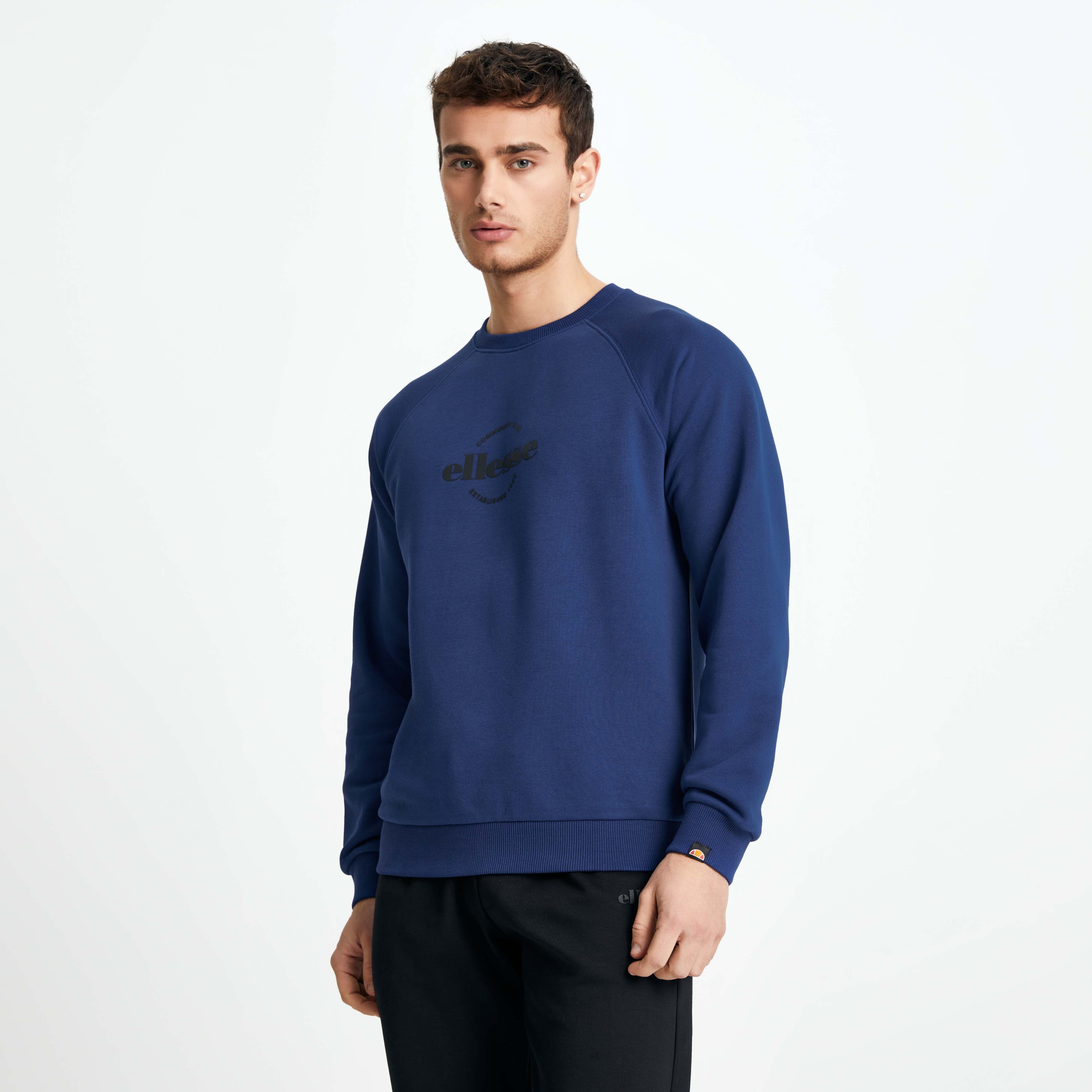 Ellesse Erkek Sweatshırt Em164-Nv